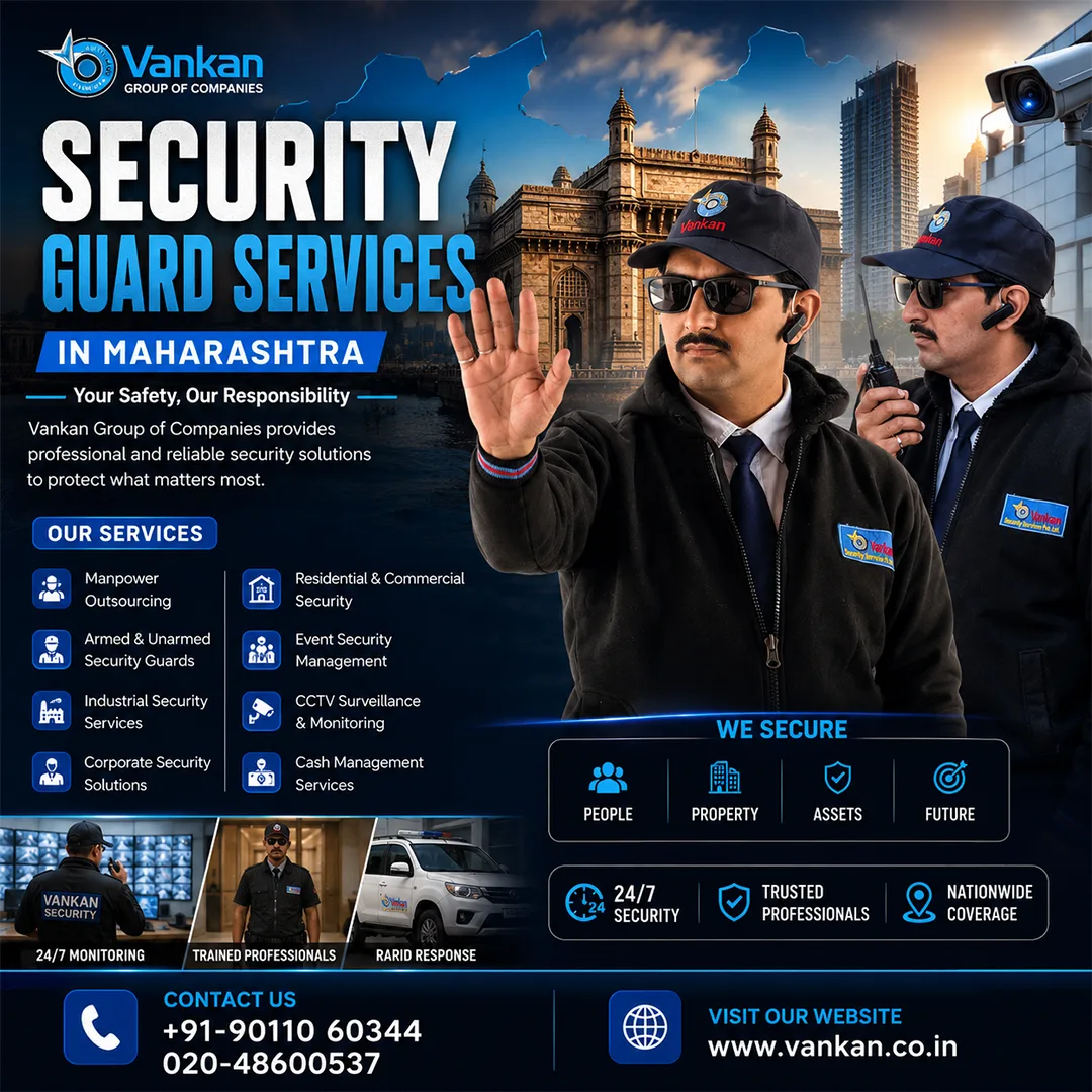 Security guard services in Maharashtra by Vankan Security Services